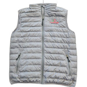 Vista Down Puff Puff Puffer Vest Mature Men's Small Grey